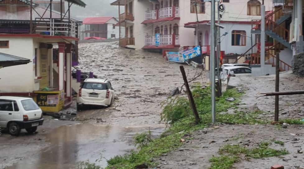 Cloudburst in Uttarkashi