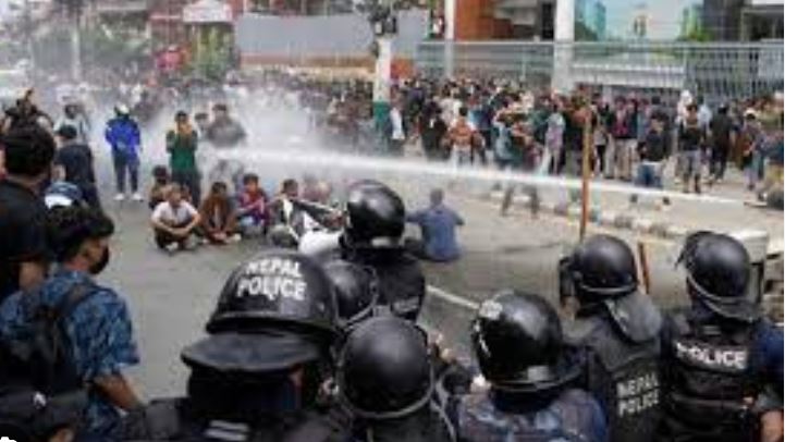 Youth Protest in Nepal