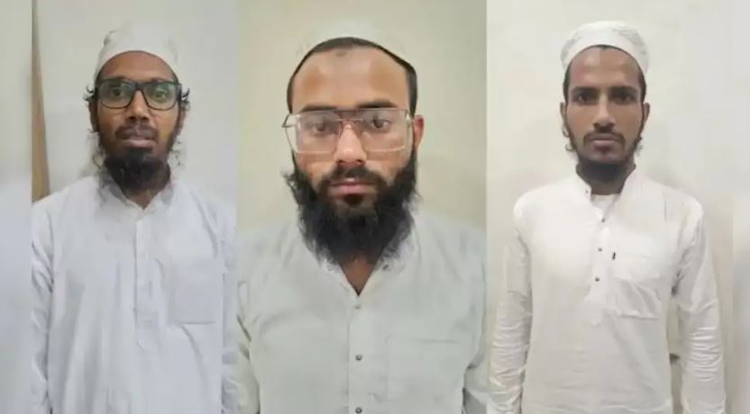 Gujarat ATS arrested 3 terrorists
