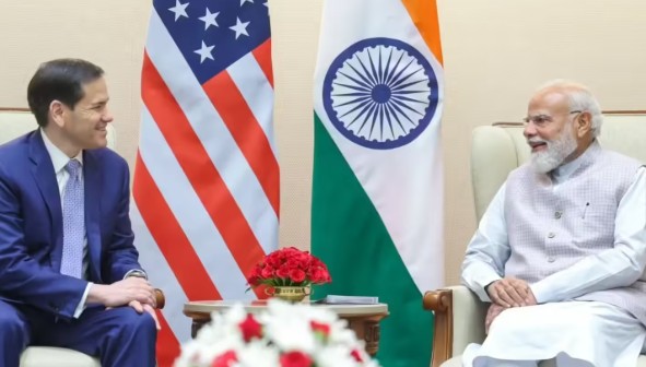 PM Modi Marco Rubio Meeting