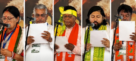 West Bengal BJP Top Leaders