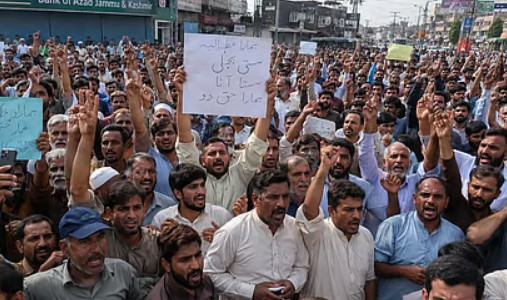PoK Protest